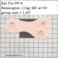 Kel Tec PF9 3 Shot