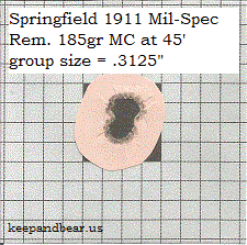 Spr. Armory 1911 Mil-Spec 3 SHOT