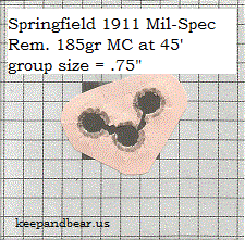 Springfield Armory 1911 Mil-Spec 3 SHOT