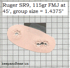 Ruger SR9 3 SHOT